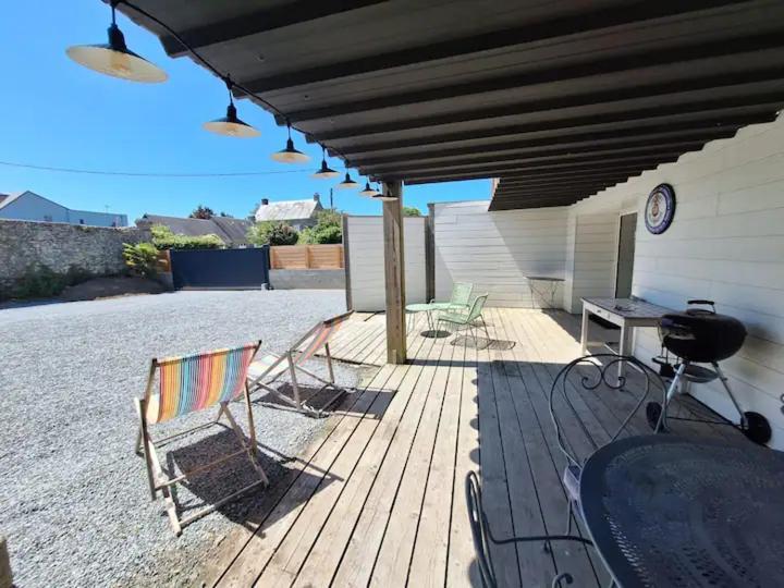 Appartement Moderne Avec Terrasse - Proche Mer Agon-Coutainville Exterior foto